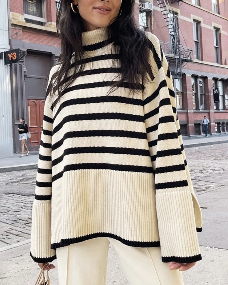 Emily | Casual Striped Sweater