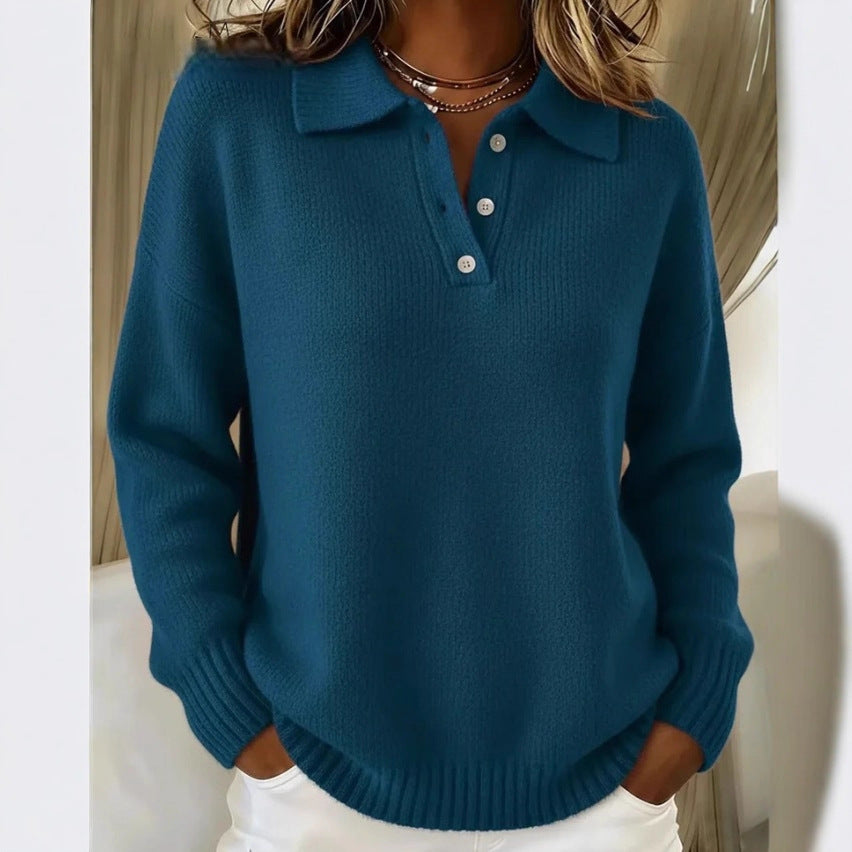 Charlotte | Button Knit Sweater