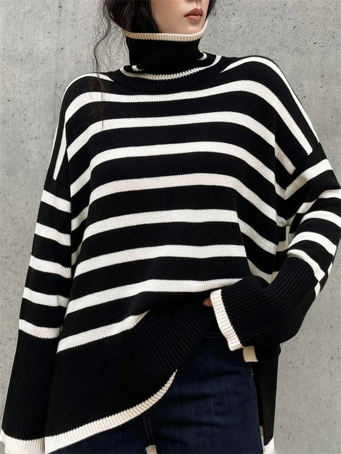 Emily | Casual Striped Sweater