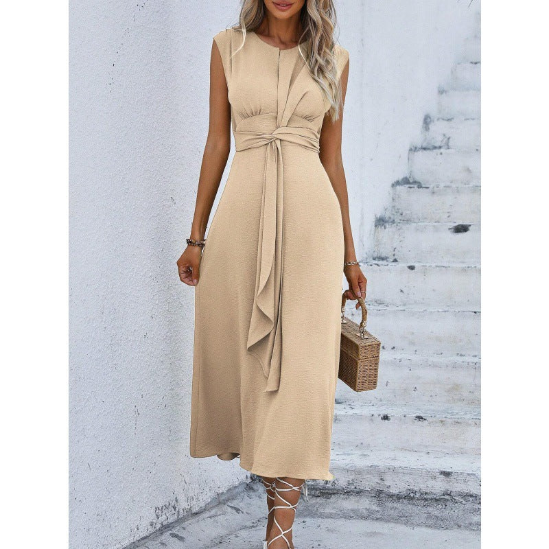 Amelia | Waist-Tied Midi Dress