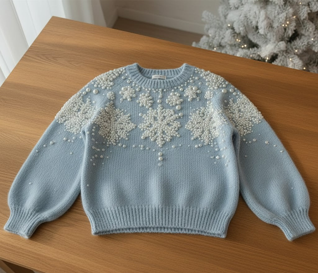Elena | Winter Knit Sweater